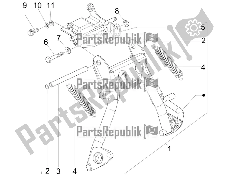 Wszystkie części do Stoisko / S Piaggio NRG Power DD 0 2017