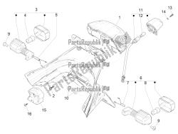 faros traseros - luces intermitentes