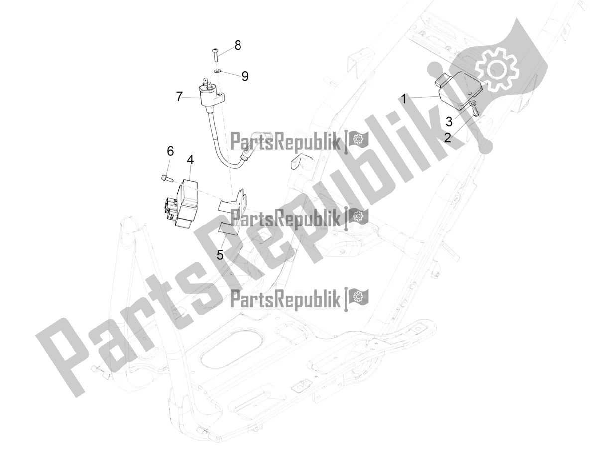 Toutes les pièces pour le Régulateurs De Tension - Unités De Commande électronique (ecu) - H. T. Bobine du Piaggio NRG Power DD 0 2019