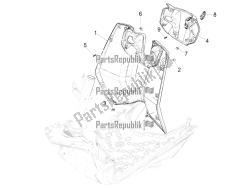 vano portaoggetti anteriore - pannello di protezione per le ginocchia