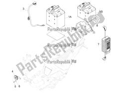 interruttori del telecomando - batteria - avvisatore acustico