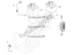 interruttori del telecomando - batteria - avvisatore acustico