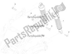 sospensione posteriore - ammortizzatore / i