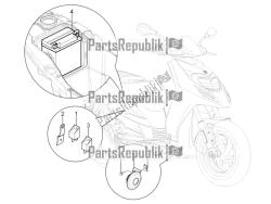 afstandsbedieningen - batterij - claxon