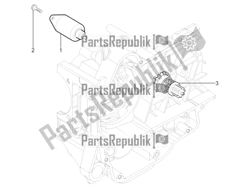 Toutes les pièces pour le Stater - Démarreur électrique du Piaggio Typhoon 125 4T 2V 2016