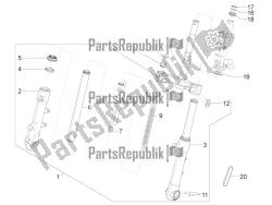 Fork/steering tube - Steering bearing unit