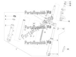 Fork/steering tube - Steering bearing unit