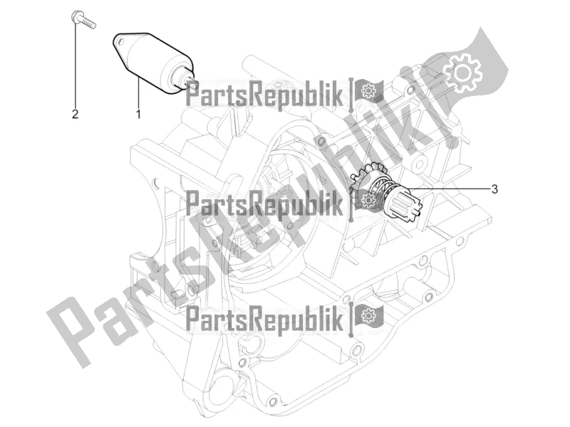 Toutes les pièces pour le Stater - Démarreur électrique du Piaggio Typhoon 125 4T 2V 2018