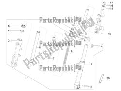 forcella / tubo sterzo - unità cuscinetto sterzo