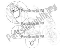 afstandsbedieningen - batterij - claxon