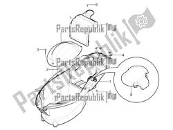 logement de casque - sous la selle