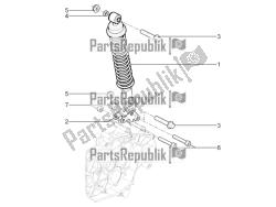 sospensione posteriore - ammortizzatore / i