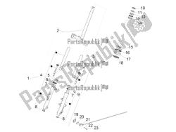 forcella / tubo sterzo - unità cuscinetto sterzo