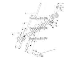 vork / stuurbuis - stuurlagereenheid