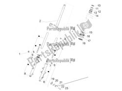 vork / stuurbuis - stuurlagereenheid