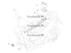 interruttori del telecomando - batteria - avvisatore acustico