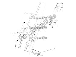 forcella / tubo sterzo - unità cuscinetto sterzo