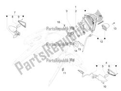 faros traseros - luces intermitentes