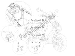 interruptores de controle remoto - bateria - buzina