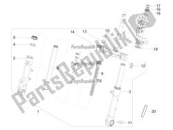 forcella / tubo sterzo - unità cuscinetto sterzo