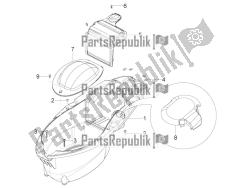 logement de casque - sous la selle