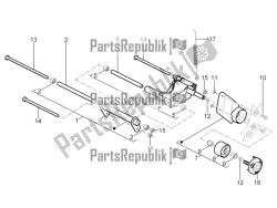 Swinging arm