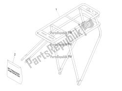 Rear luggage rack