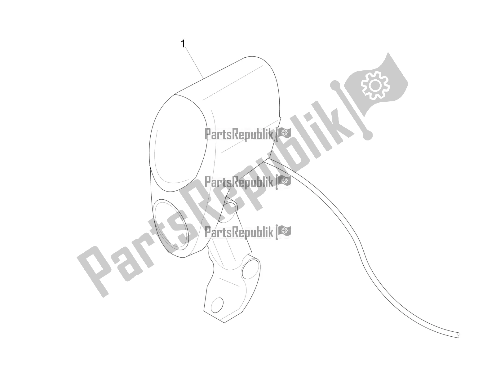 Toutes les pièces pour le Front Headlamps du Piaggio Wi-bike Enel 0 2017