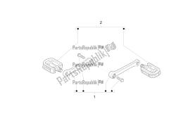 Control pedals - Levers