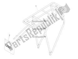 Rear luggage rack