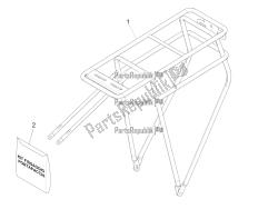 Rear luggage rack