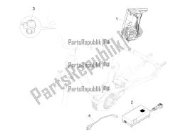 interruttori del telecomando - batteria - avvisatore acustico