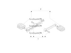 Control pedals - Levers