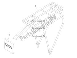 Rear luggage rack