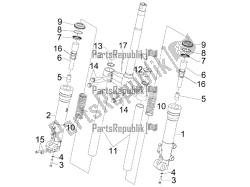 Fork's components (Kayaba)