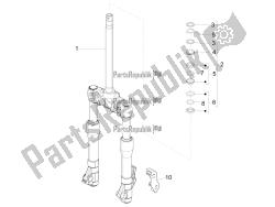 Fork/steering tube - Steering bearing unit