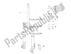 Fork/steering tube - Steering bearing unit