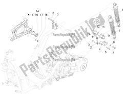 Rear suspension - Shock absorber/s