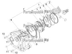 Cylinder-piston-wrist pin unit