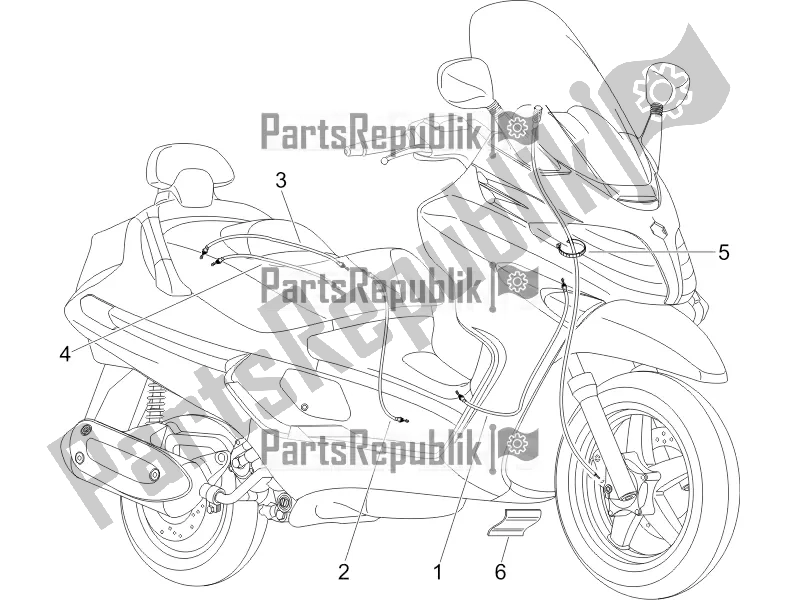 Toutes les pièces pour le Transmissions du Piaggio X EVO 250 2016