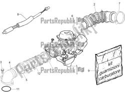 carburateur, montage - tuyau union