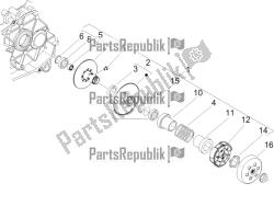 Driven pulley