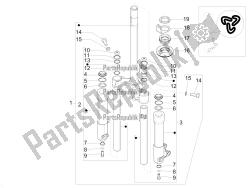 Fork/steering tube - Steering bearing unit