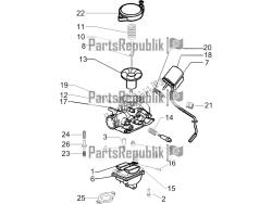 componenti del carburatore