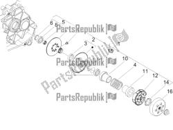 Driven pulley