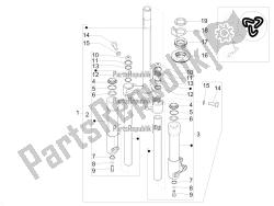 Fork/steering tube - Steering bearing unit