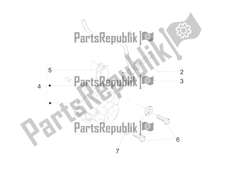 Wszystkie części do Przewody Hamulcowe - Zaciski Piaggio ZIP 50 2T 2016