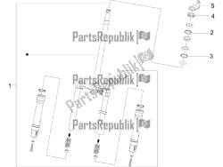 widelec / rura sterowa - zespół łożyska układu kierowniczego