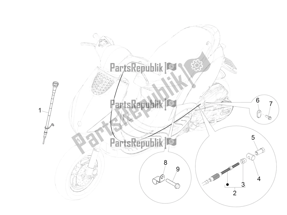 Toutes les pièces pour le Transmissions du Piaggio ZIP 50 4T 25 KM/H 2019