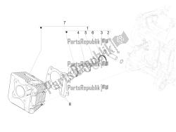 Cylinder-piston-wrist pin unit